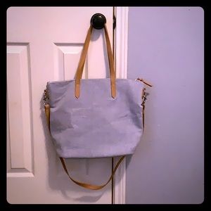 Old Navy chambray tote